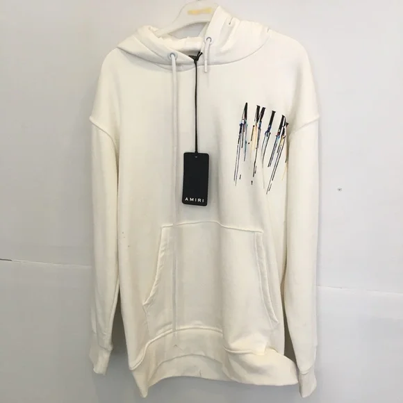 AMIRI | Shirts | Amiri White New Model Hoodie | Poshmark